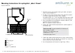 Предварительный просмотр 2 страницы stilum Altus1 flower Mounting Instructions