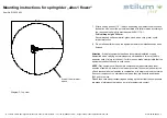 Предварительный просмотр 3 страницы stilum Altus1 flower Mounting Instructions