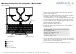 Предварительный просмотр 2 страницы stilum Altus2 flower Mounting Instructions