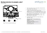 Предварительный просмотр 2 страницы stilum altus2 Mounting Instructions