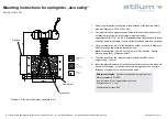 Предварительный просмотр 2 страницы stilum Alva swing Mounting Instructions