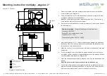 Предварительный просмотр 2 страницы stilum angulus 2 Mounting Instruction