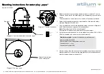 Предварительный просмотр 2 страницы stilum Aqua Mounting Instructions