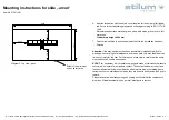 Предварительный просмотр 3 страницы stilum arvus Mounting Instructions