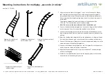 Предварительный просмотр 4 страницы stilum ascendo 2 robinia Mounting Instructions