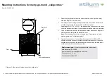 Предварительный просмотр 2 страницы stilum caligo rotus Mounting Instructions