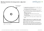 Предварительный просмотр 3 страницы stilum caligo rotus Mounting Instructions