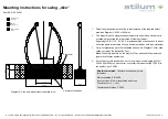 Предварительный просмотр 2 страницы stilum divo Mounting Instructions