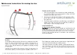 stilum Dux Maintenance Instructions preview