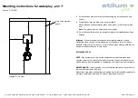 Предварительный просмотр 3 страницы stilum elix 1 Mounting Instructions