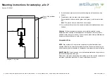 Предварительный просмотр 3 страницы stilum elix 2 Mounting Instructions