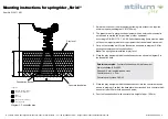 Предварительный просмотр 2 страницы stilum floris1 Mounting Instructions