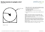 Предварительный просмотр 3 страницы stilum floris1 Mounting Instructions