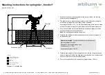 Предварительный просмотр 2 страницы stilum frondis1 Mounting Instructions