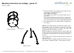 Preview for 4 page of stilum gravis 1C Mounting Instructions