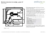 Предварительный просмотр 2 страницы stilum gravis 1D Mounting Instructions