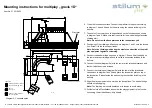 Предварительный просмотр 3 страницы stilum gravis 1D Mounting Instructions