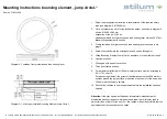 Предварительный просмотр 2 страницы stilum Jump circleL Mounting Instructions