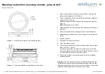 Предварительный просмотр 2 страницы stilum Jump circles Mounting Instructions