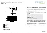 Предварительный просмотр 2 страницы stilum letus Mounting Instructions