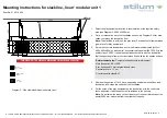 Preview for 2 page of stilum lixus Mounting Instructions