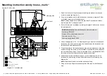 Предварительный просмотр 2 страницы stilum maris Mounting Instruction