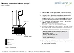 Предварительный просмотр 2 страницы stilum Merga Mounting Instruction