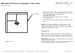 Предварительный просмотр 3 страницы stilum mina swing Mounting Instructions