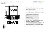 Предварительный просмотр 2 страницы stilum Motor skills bow cludo Mounting Instructions