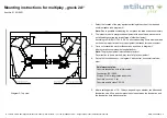 Предварительный просмотр 2 страницы stilum multiplay gravis 2A Mounting Instructions