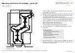 Предварительный просмотр 2 страницы stilum Multiplay gravis 4B Mounting Instructions