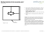 Предварительный просмотр 3 страницы stilum navis Mounting Instructions