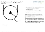 Предварительный просмотр 3 страницы stilum papilio1 Mounting Instructions