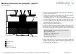 Предварительный просмотр 2 страницы stilum papilio3 Mounting Instructions