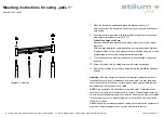 Preview for 3 page of stilum Patis 1 Mounting Instructions