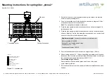 Предварительный просмотр 2 страницы stilum pinna2 Mounting Instructions