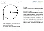 Предварительный просмотр 3 страницы stilum pinna2 Mounting Instructions