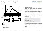 Предварительный просмотр 2 страницы stilum quina Mounting Instructions