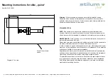 Предварительный просмотр 4 страницы stilum quina Mounting Instructions