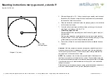 Предварительный просмотр 3 страницы stilum rotundo 5 Mounting Instructions