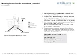 Предварительный просмотр 2 страницы stilum rotundo1 Mounting Instructions