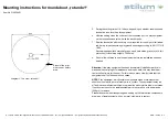 Предварительный просмотр 3 страницы stilum rotundo1 Mounting Instructions