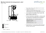 Предварительный просмотр 2 страницы stilum Rudis Mounting Instruction