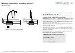 Предварительный просмотр 2 страницы stilum simius1 Mounting Instructions