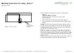 Предварительный просмотр 3 страницы stilum simius1 Mounting Instructions