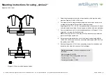 Предварительный просмотр 2 страницы stilum simius2 Mounting Instructions