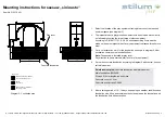 Предварительный просмотр 2 страницы stilum sinio asto Mounting Instructions