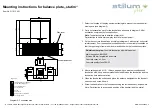 Предварительный просмотр 2 страницы stilum Statim Mounting Instructions