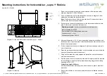 Предварительный просмотр 2 страницы stilum supra 1 Robinia Mounting Instructions