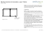 Предварительный просмотр 3 страницы stilum supra 1 Robinia Mounting Instructions